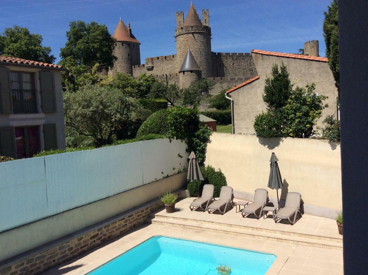 Hotel L'Aragon Carcassonne Exteriör bild